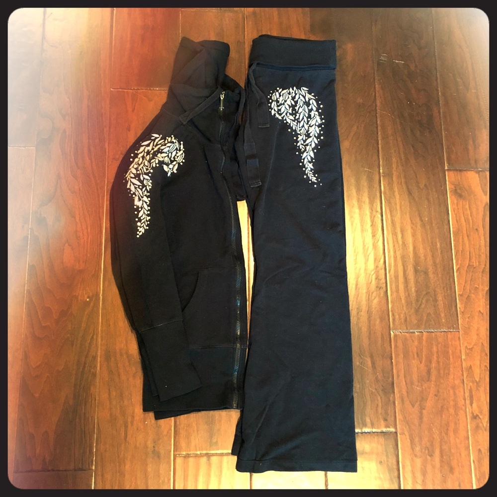 Bebe Sport (PH8) sweat pants & jacket